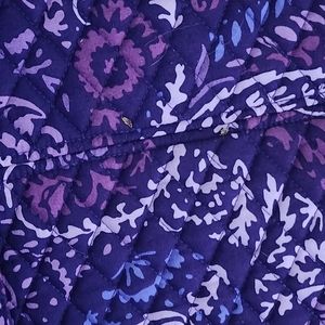 Vera Bradley Weekender Paisley Amethyst